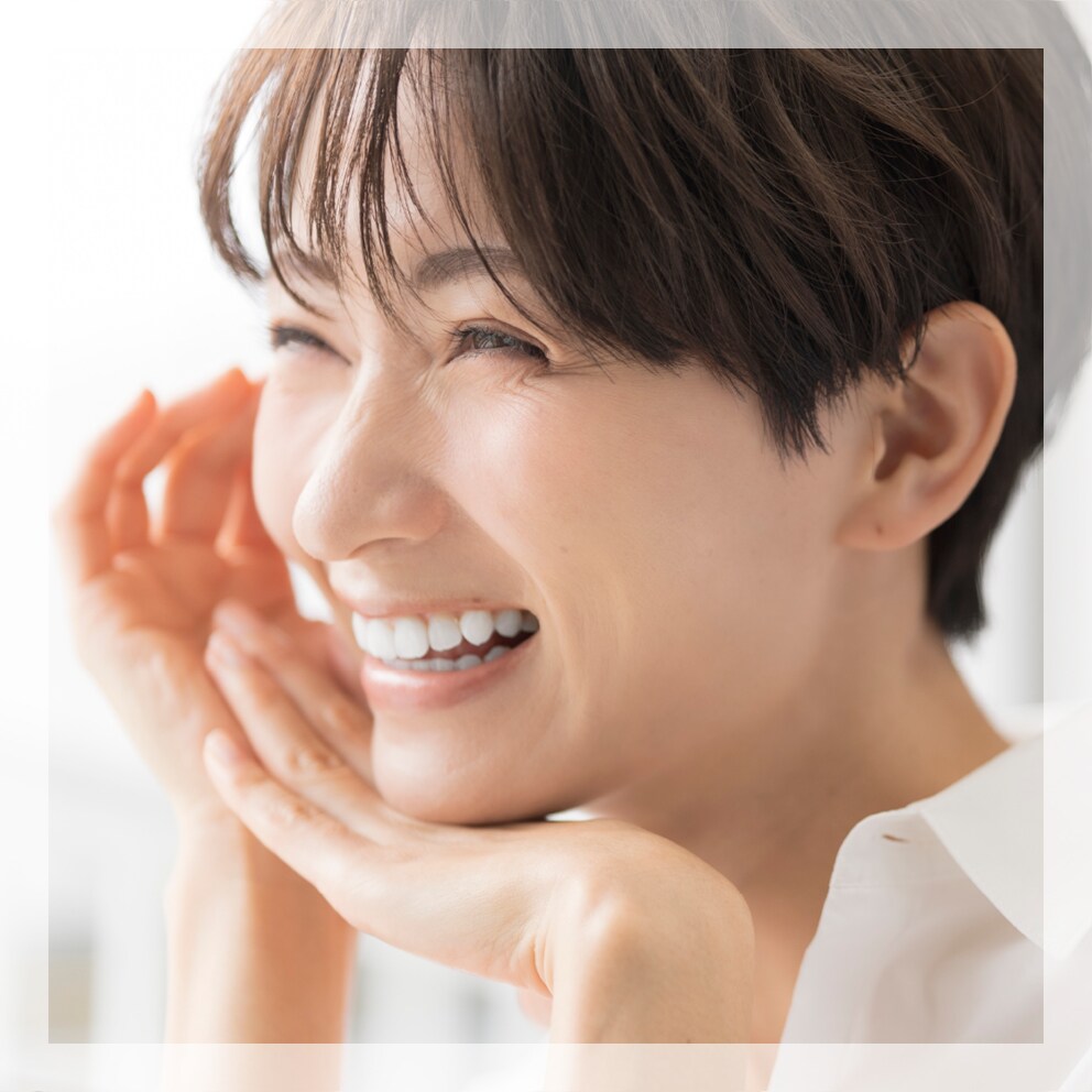 ポイント02 若々しい印象を持たれるため