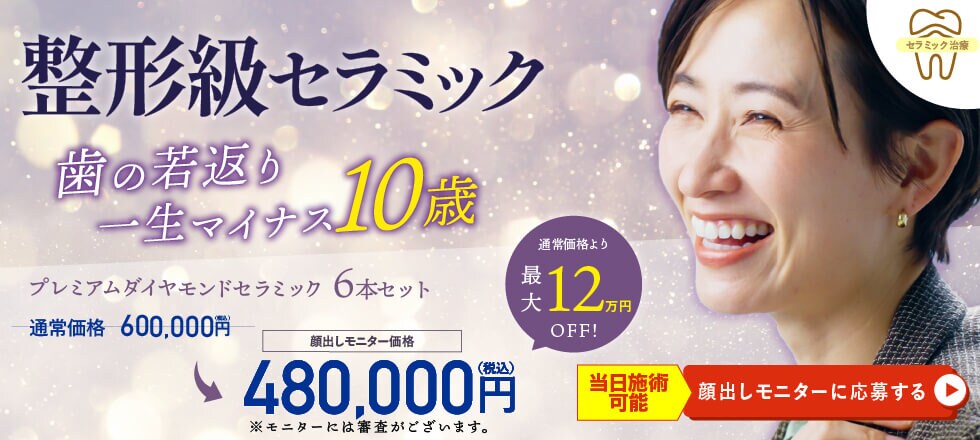 整形級セラミックモニターバナー