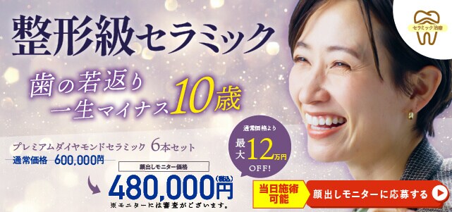 整形級セラミックモニターバナー