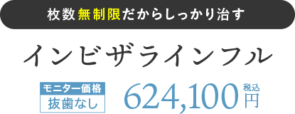 インビザラインフル モニター価格 税込624,100円