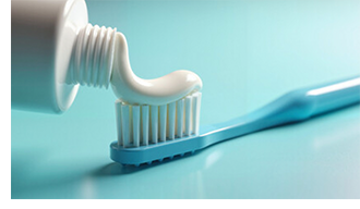 歯ブラシと歯磨き粉