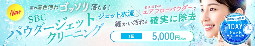 SBCパウダージェットクリーニング