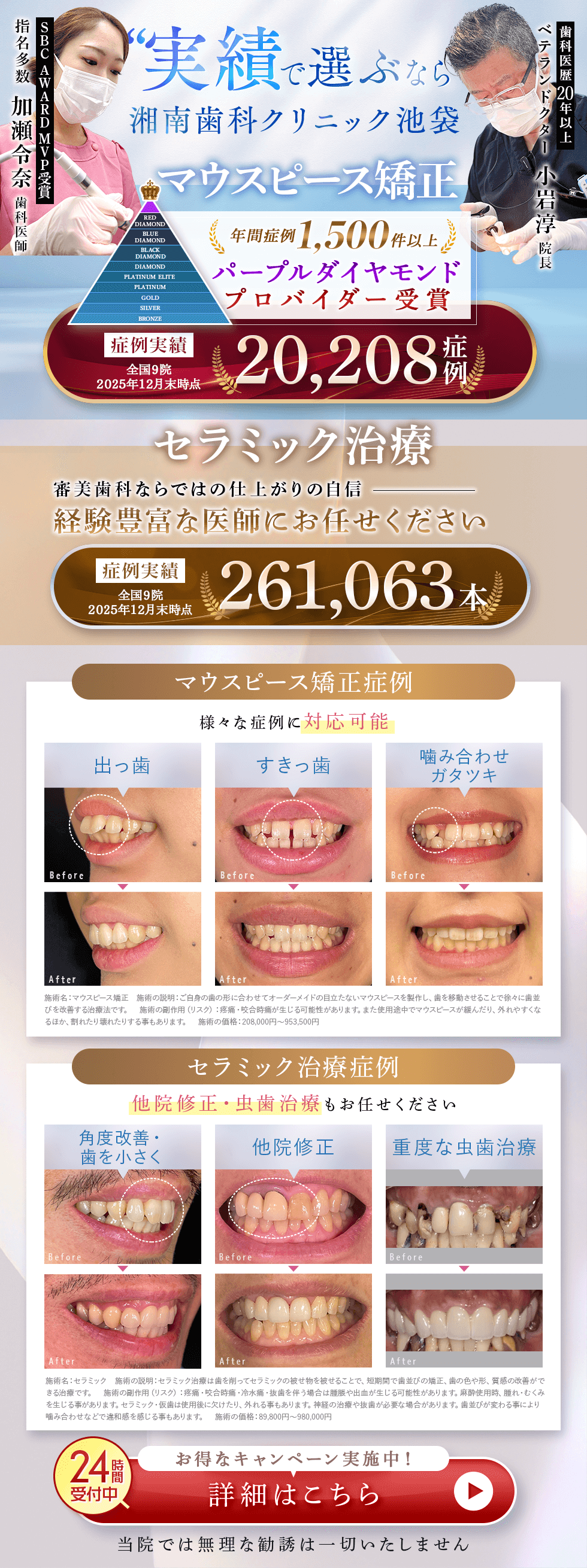 実績で選ぶなら 湘南歯科クリニック池袋