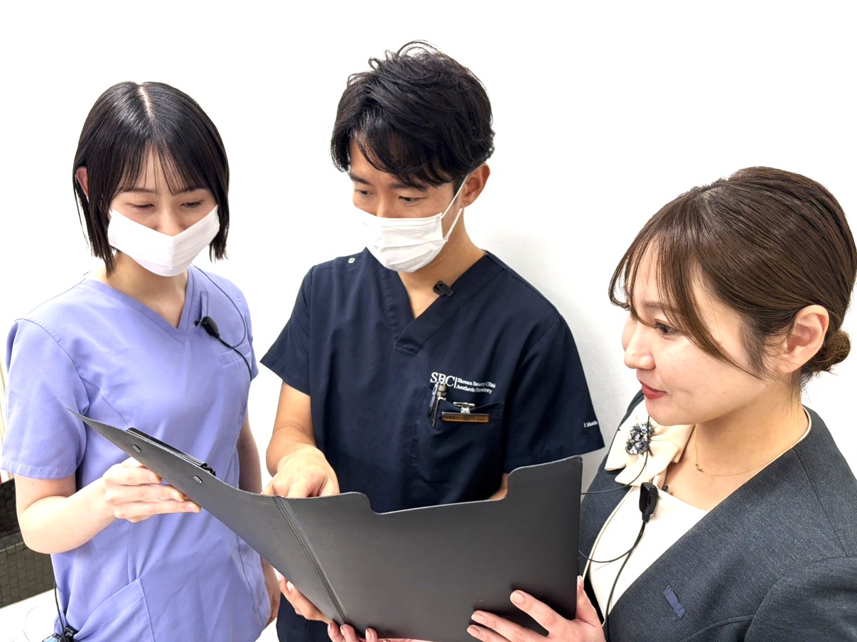 お客様のために、高い意識を持ってクリニック全体で連携を図る