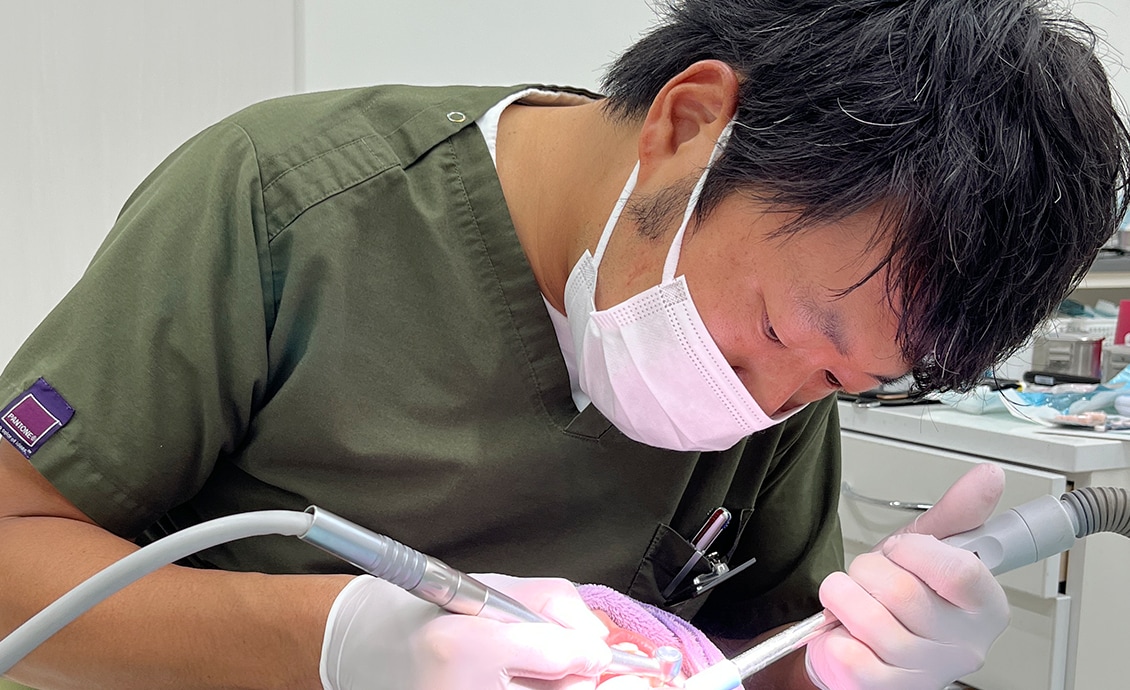 歯科新宿院唯一<br />
全ての治療に対応可能